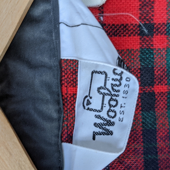 Woolrich vintage wool blend women's plaid shirt - Picture 2 of 5